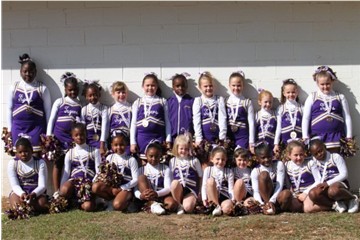 Cricket squad from left to right. (Bottom): Sinclair Cole, Alexis Hutchinson, Orliyah Poole, Haleigh May, McKenzie Ray, Natalie Henderson, AnnaMarie Gregory, Kanasia Lyles, Steele Segrest, Ajaidia Griffin. (Top): Jineria Robinson, Deziah Reed, Taliyah Adams, Anslee Osborne, Ivory Champion, Jakiya Williams, Madison Grice, Natalie Davis, Carly Hornsby, Madison Grice, Jana Woodall.